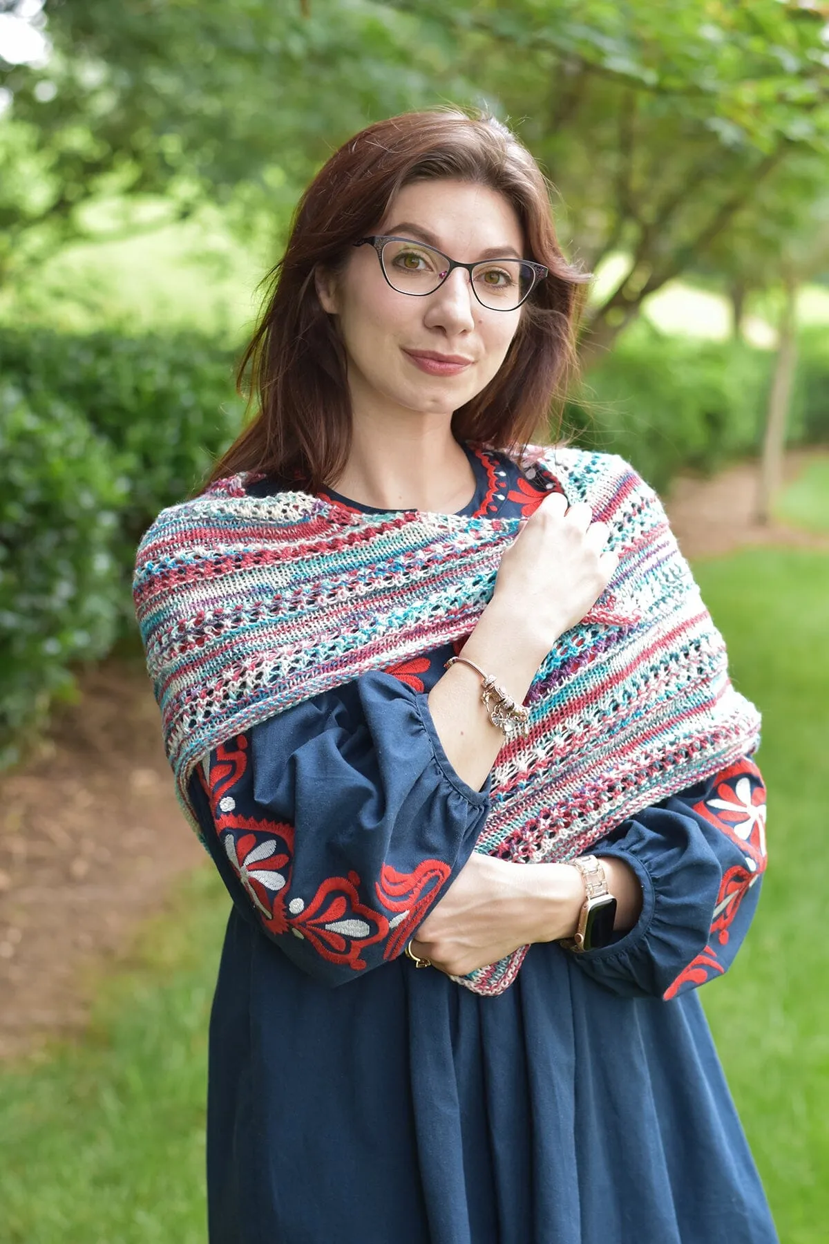 Firecracker Shawl