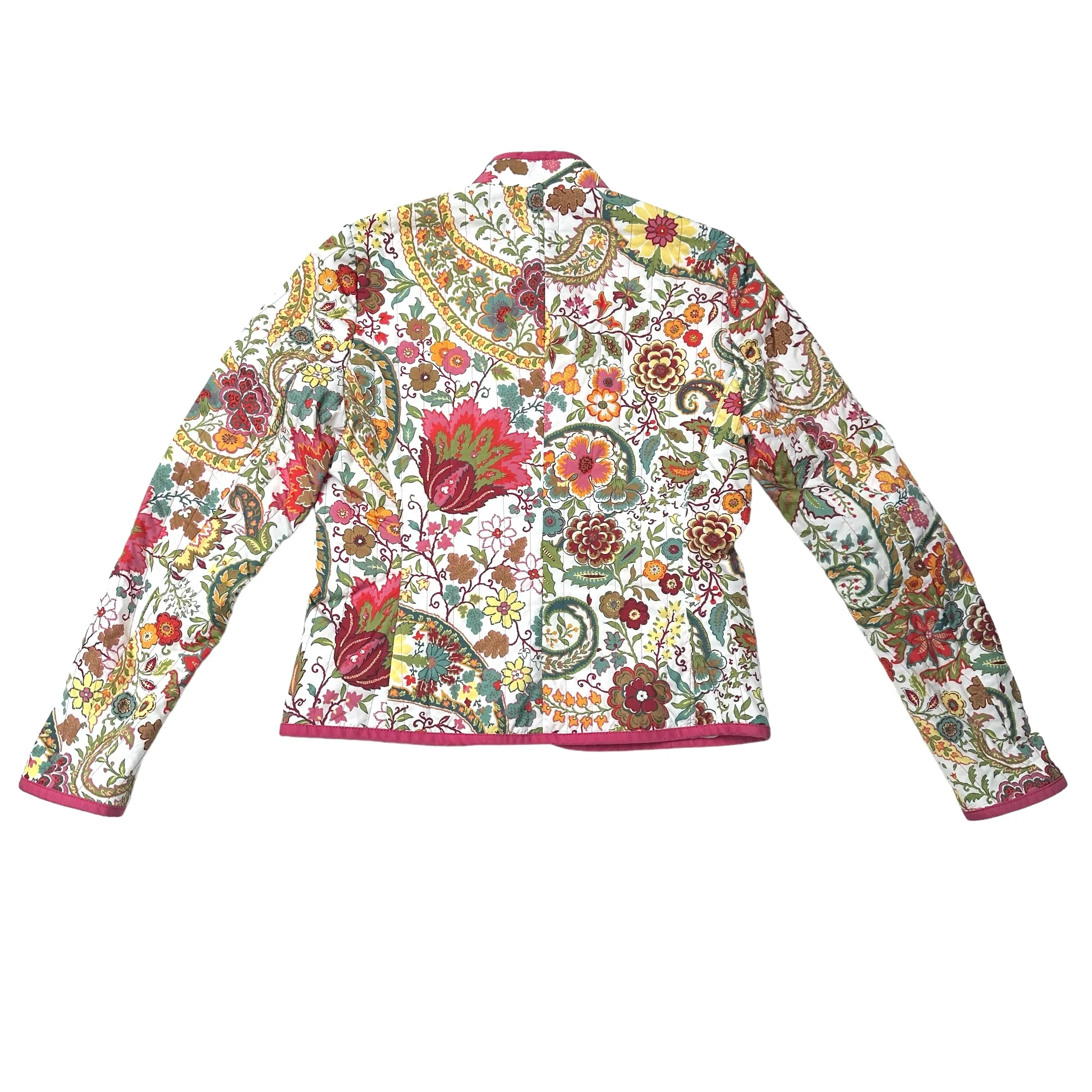 Floral Print Jacket - M