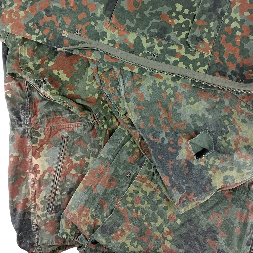 German Flecktarn Parka, No Liner - Grade 2