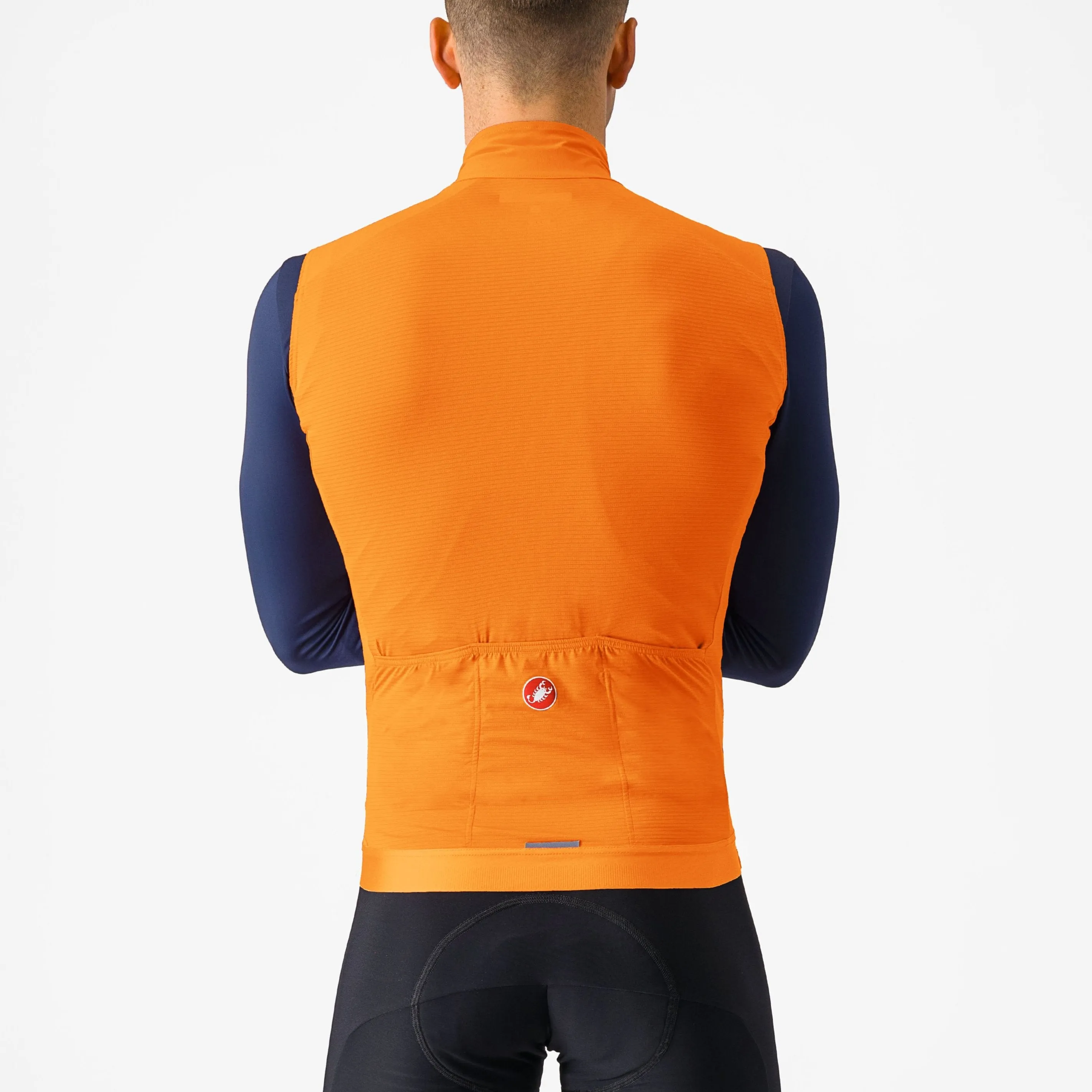 Gilet Castelli Espresso - Arancio