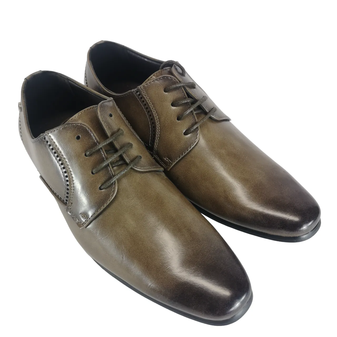 GINO PAOLI Taupe Lace Up