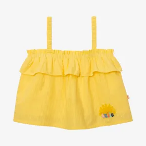 Girls' yellow tank top