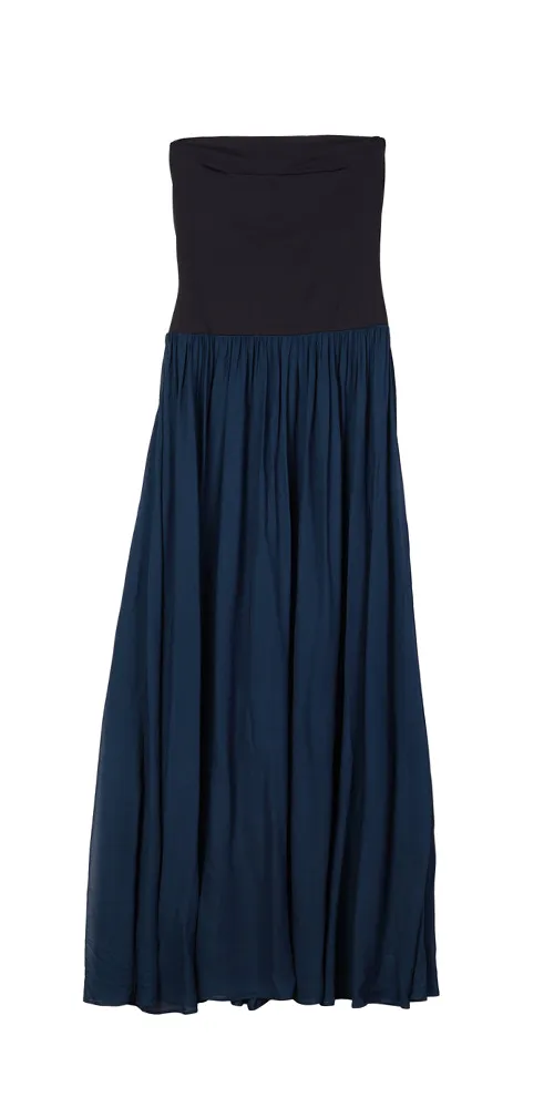 Giselle Chiffon and Jersey Maxi Dress