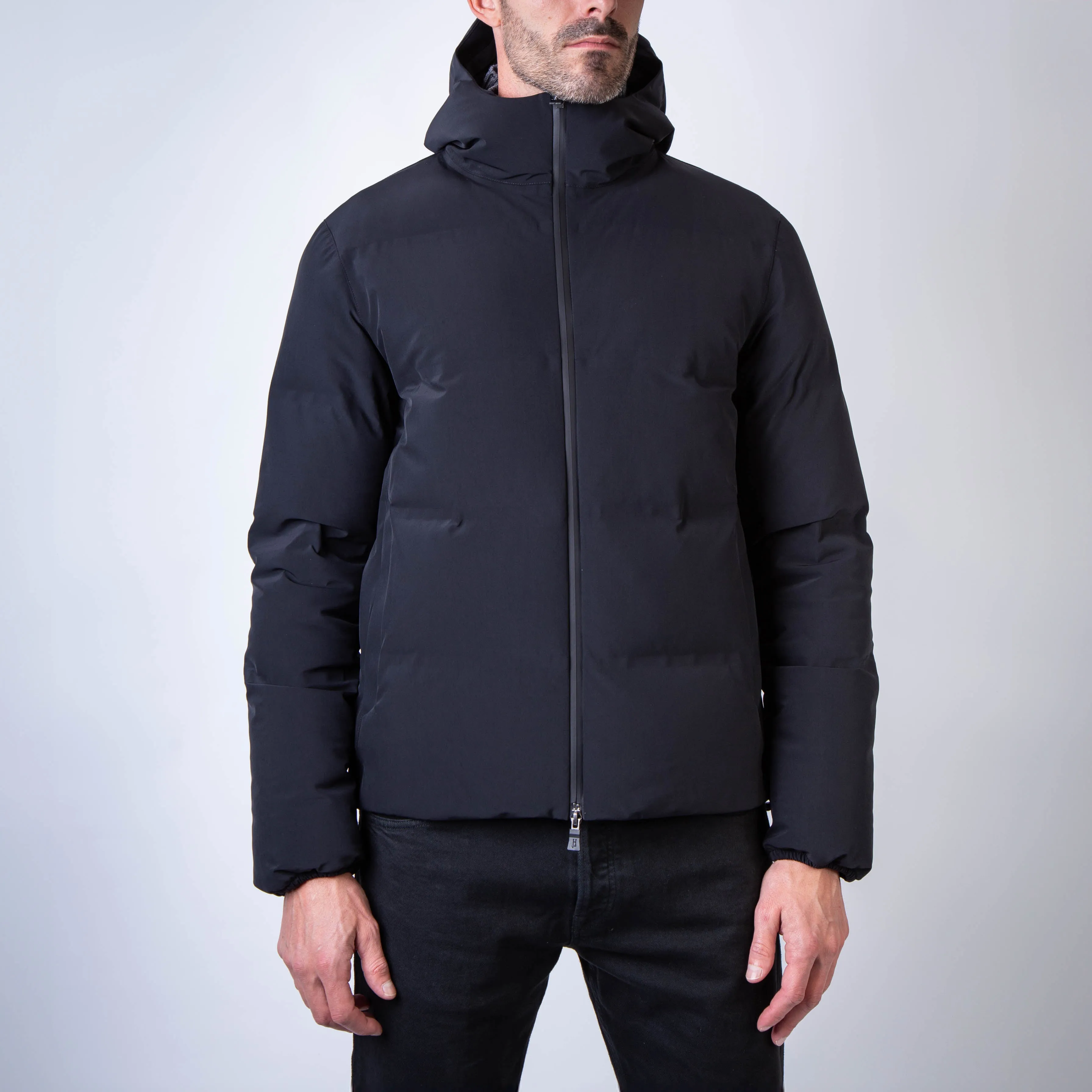 HERNO DOWN JACKET PI00257UL-12590SZ 9300 BLACK