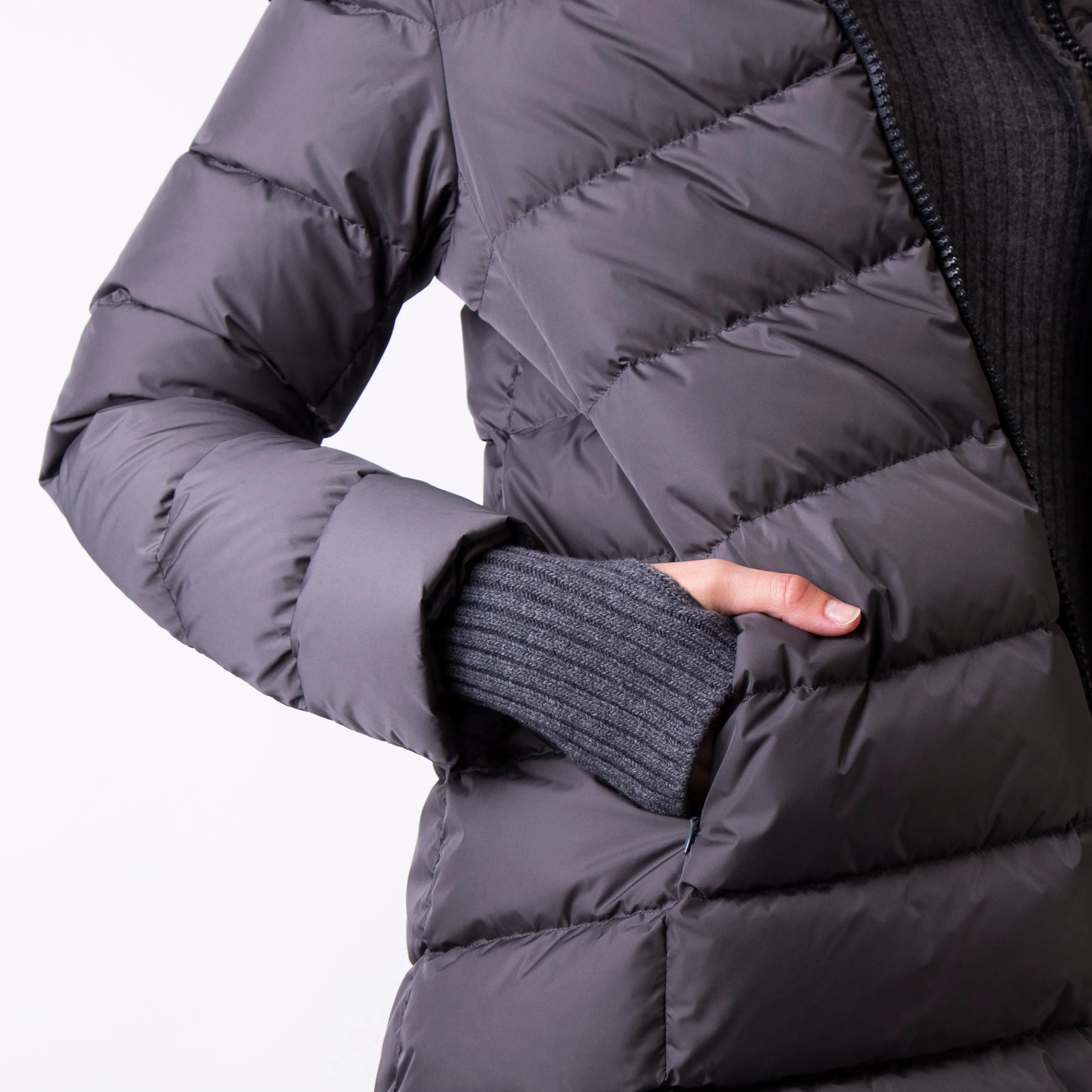 HERNO DOWN JACKET PI0660D 12004Z 9460 GREY