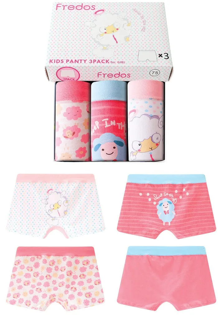 I-Girls Assorted 3pcs Boxer Set 1