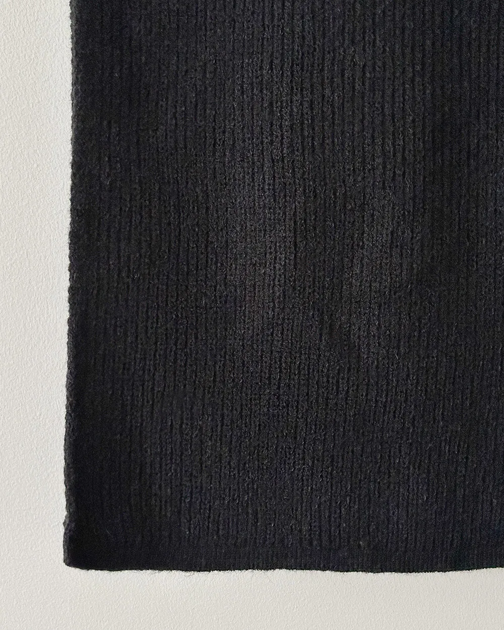 Ilford Black Knit Scarf