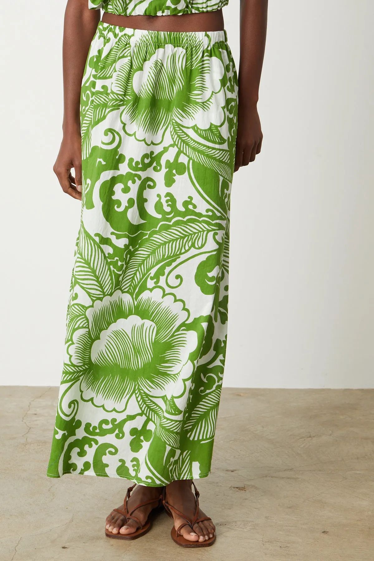 JULIANA PRINTED MAXI SKIRT