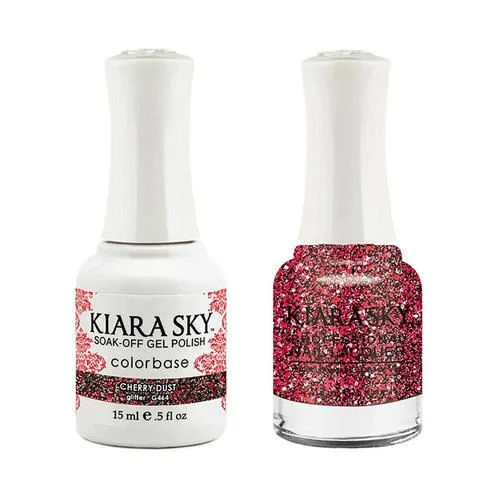 Kiara Sky Classic Gel & Polish Duo - #464 Cherry Dust