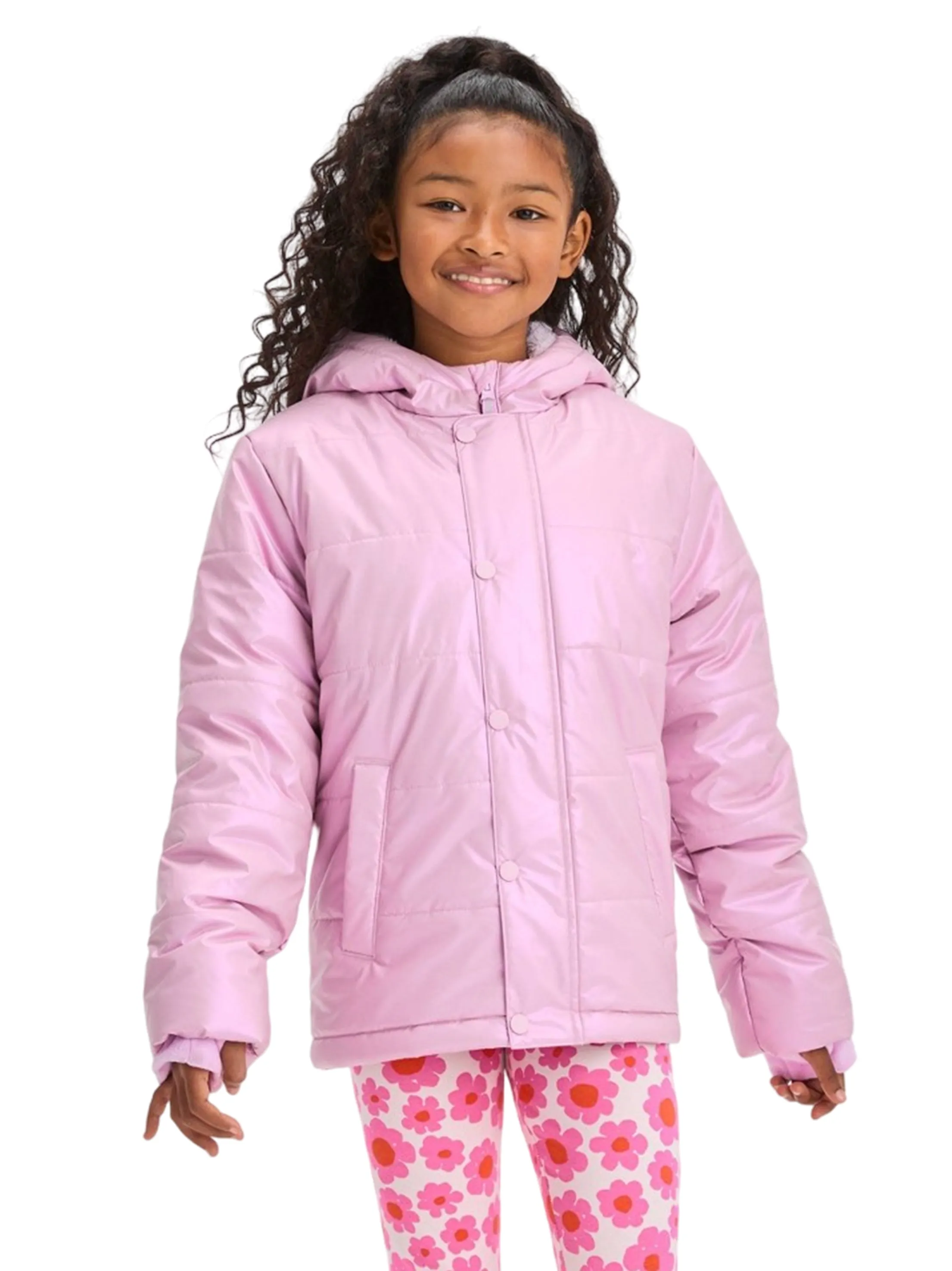 Kids Girl's Puffer Jacket,Pink