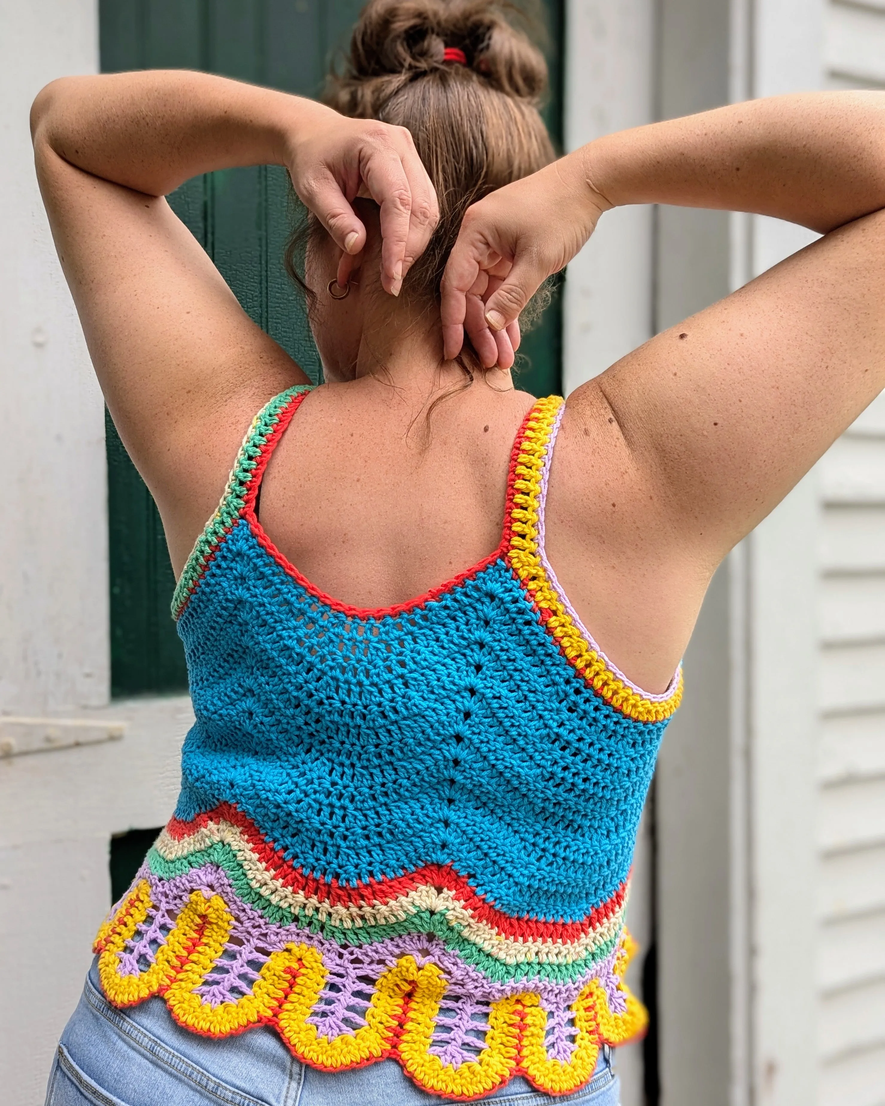 'Kiste' Tank Top Downloadable Crochet Pattern