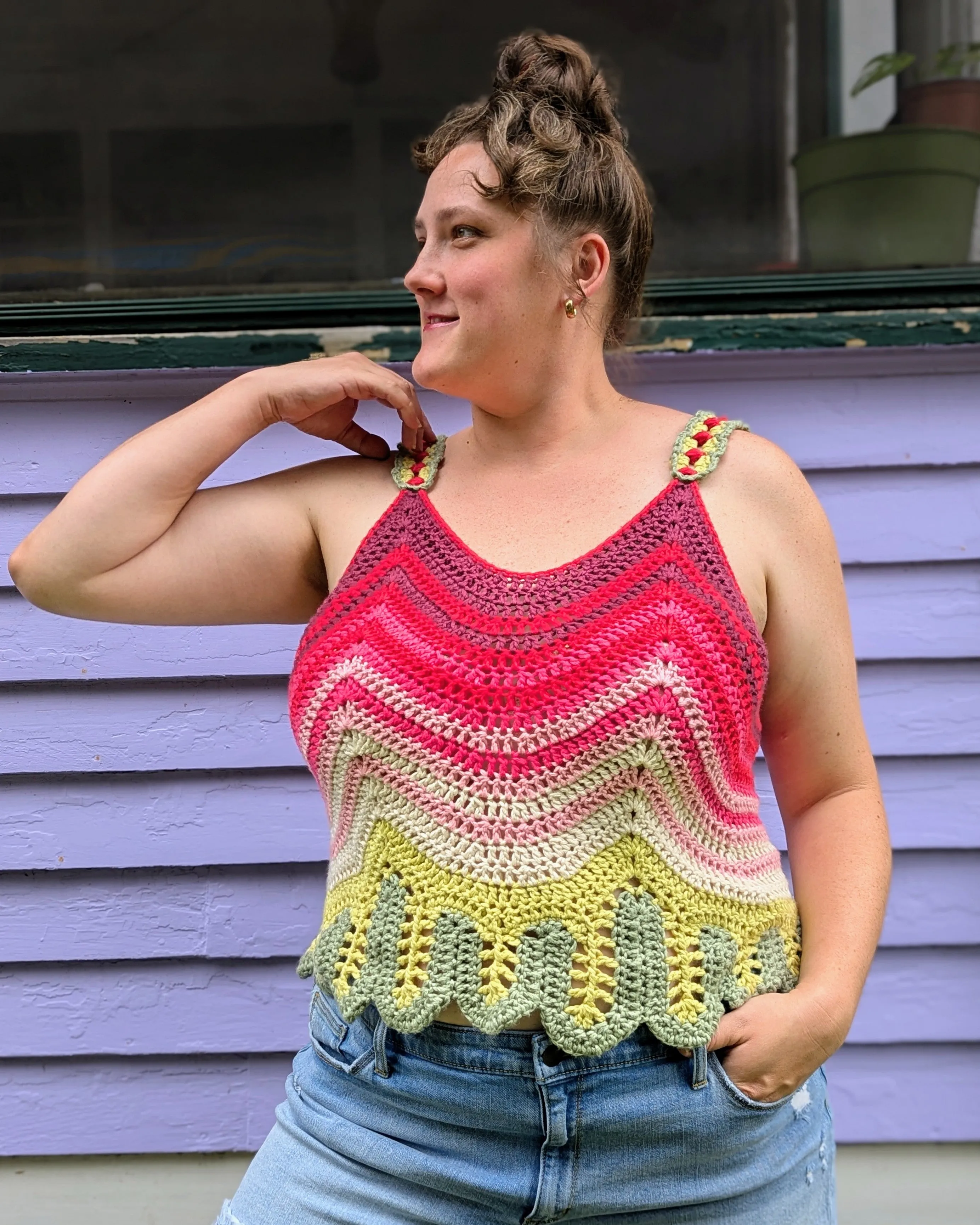 'Kiste' Tank Top Downloadable Crochet Pattern