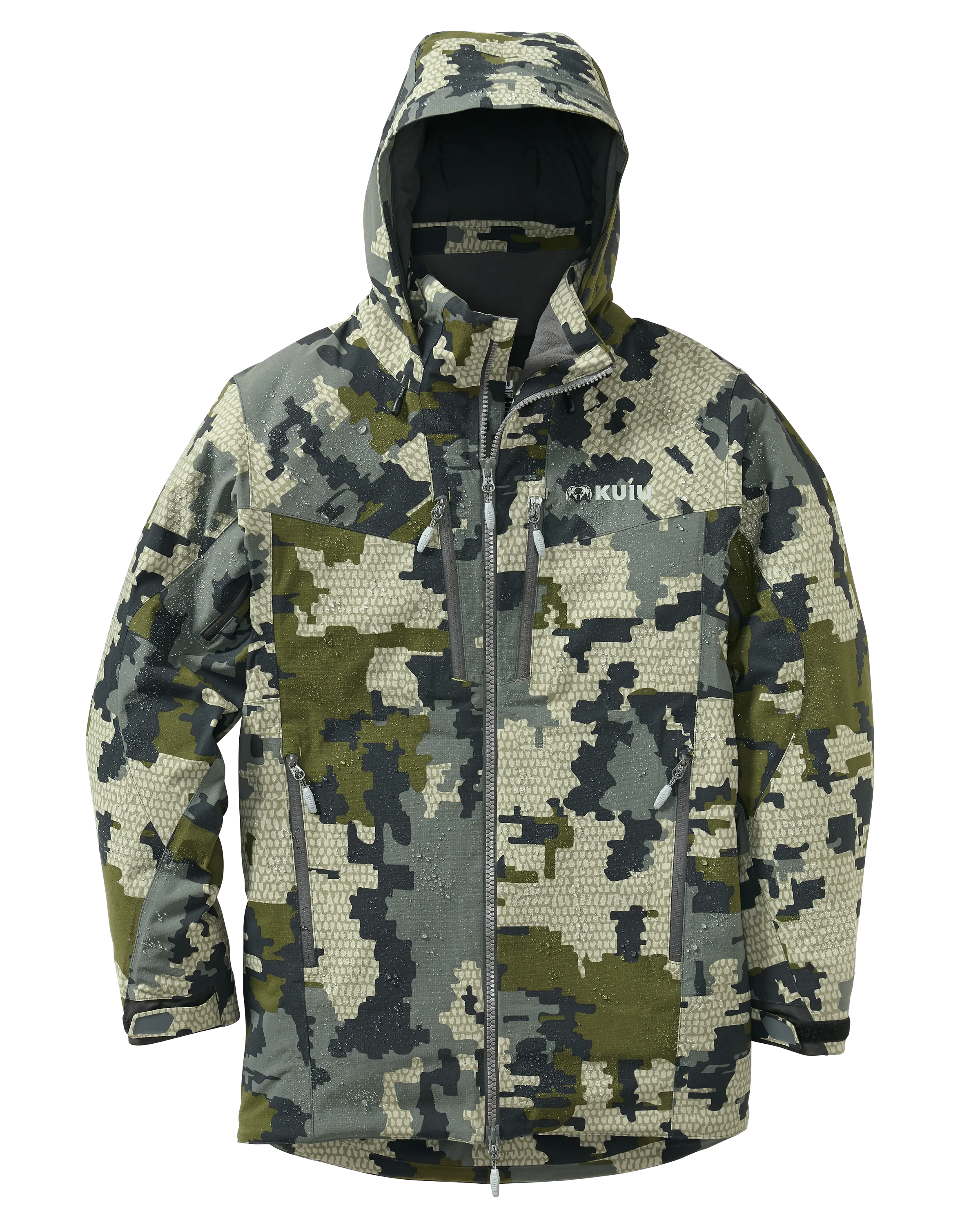 KUIU Kutana Gale Force Hooded Jacket | Verde