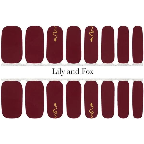 Lily and Fox - Nail Wrap - I Won't Bite