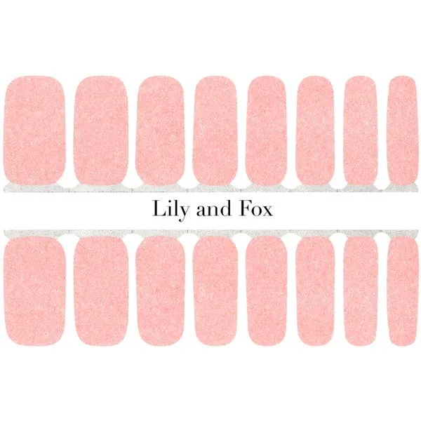 Lily and Fox - Nail Wrap - Something Peachy