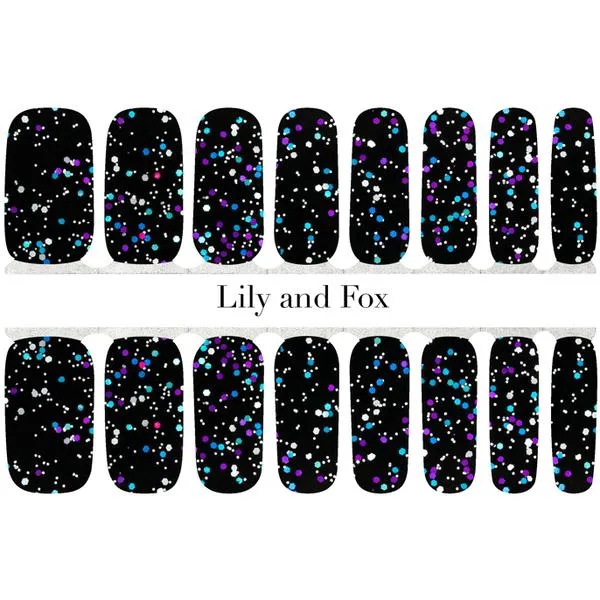 Lily And Fox - Nail Wrap - Starlight Disco