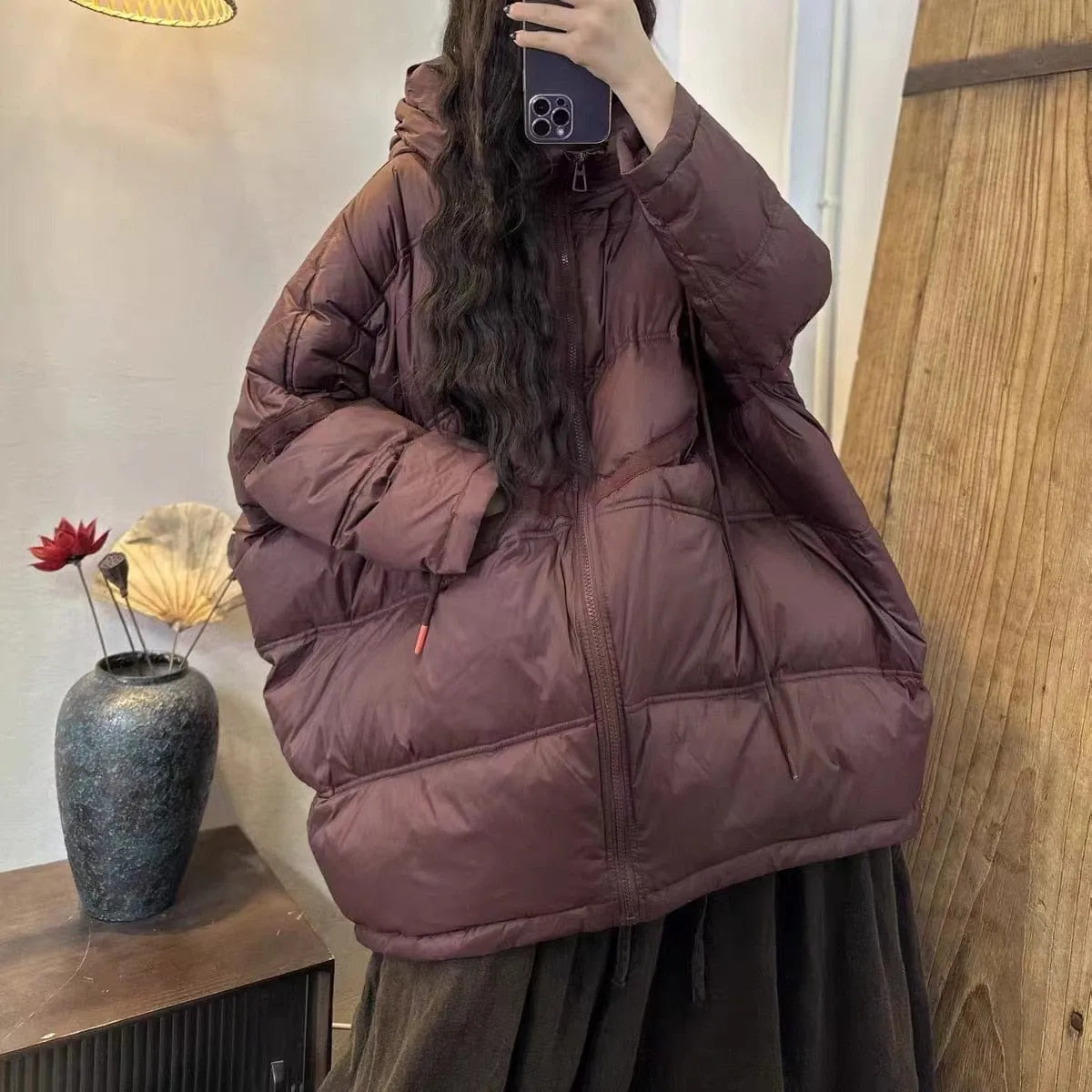 Loose Winter Down coat