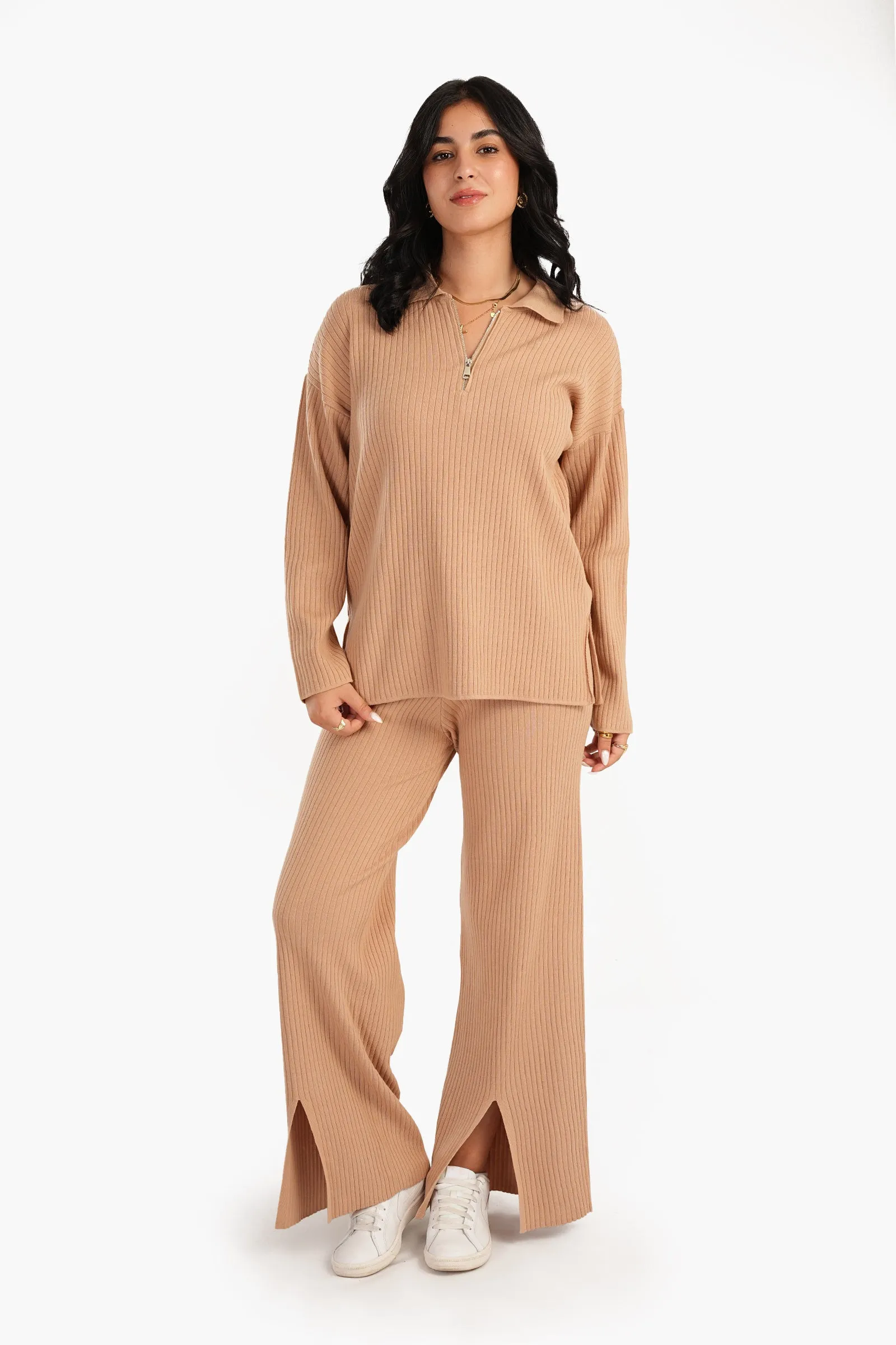 Lounge Pullover with Zipper