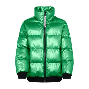 Love Moschino  Green Puffer Jacket