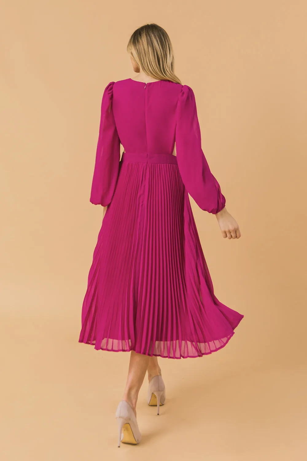 Magenta Maxi Dress