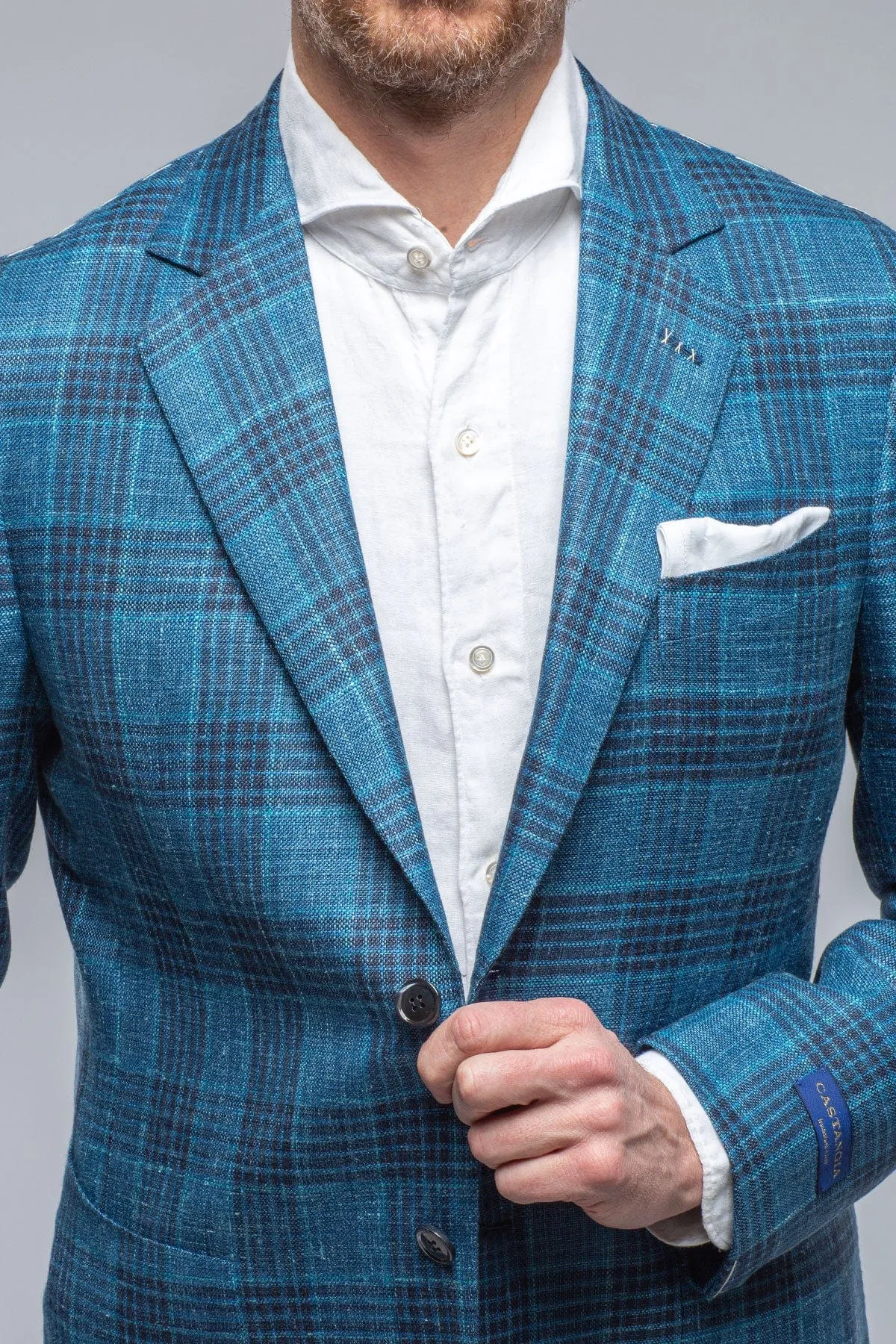 Marmose Wool Silk Linen Sport Coat