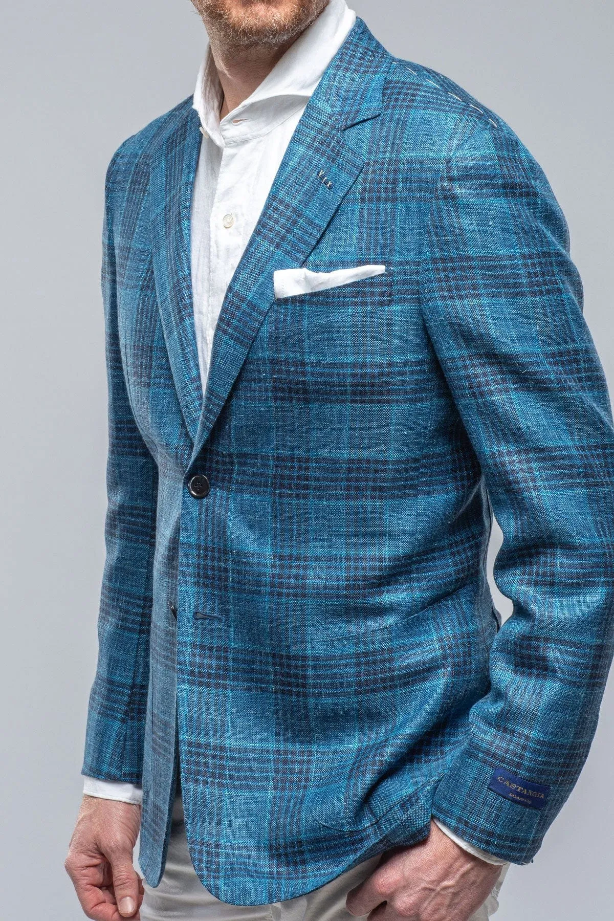 Marmose Wool Silk Linen Sport Coat