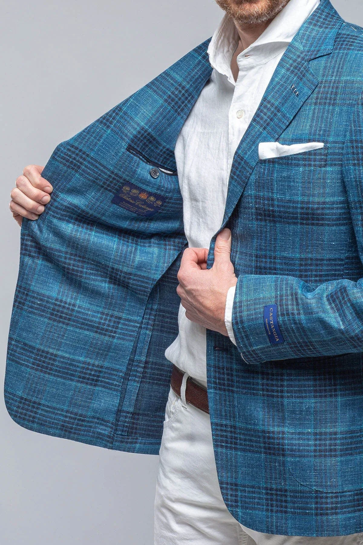 Marmose Wool Silk Linen Sport Coat