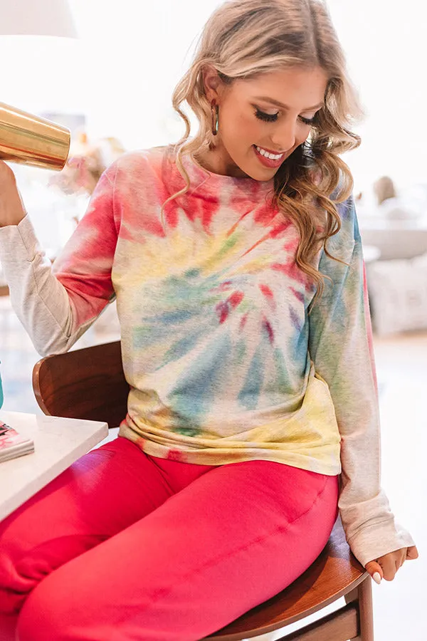 Meant For More Tie Dye Tee in Birch