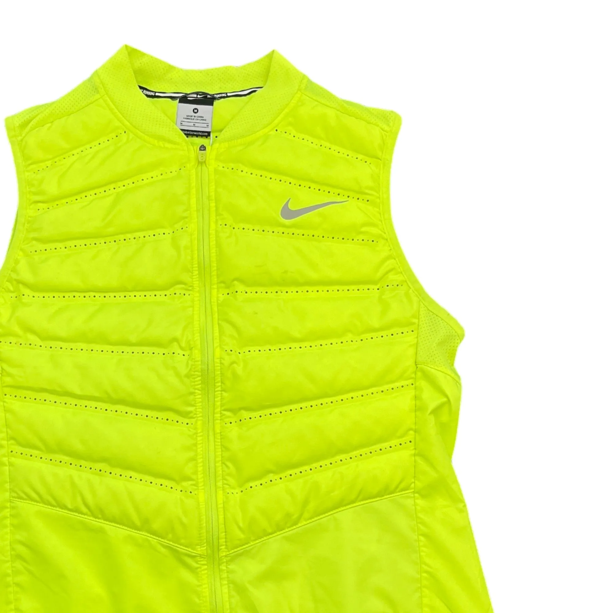 Men's Aeroloft Gilet Yellow Size M