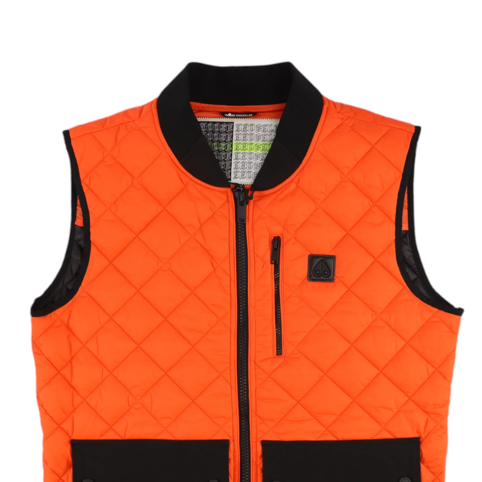 Men's Hedley Vest Gilet Orange Size M