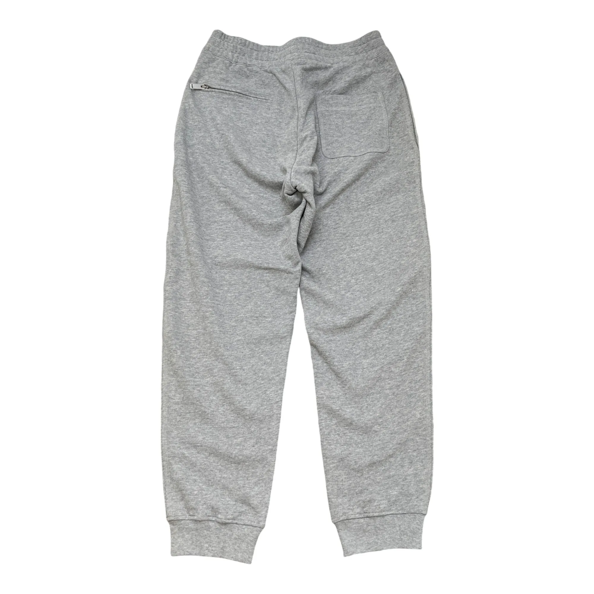 Men's Houndstooth Skull Joggers Grey Size S