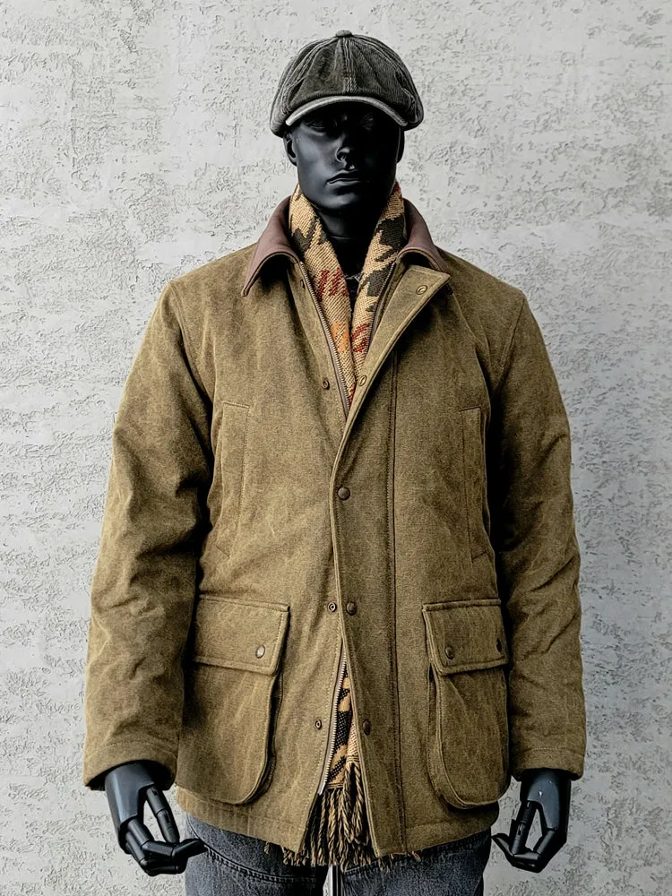 Men's Waxed Cotton Safari Jacket