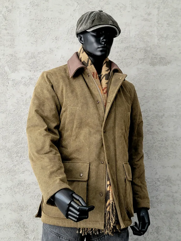 Men's Waxed Cotton Safari Jacket