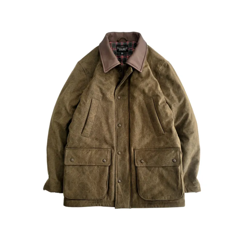 Men's Waxed Cotton Safari Jacket