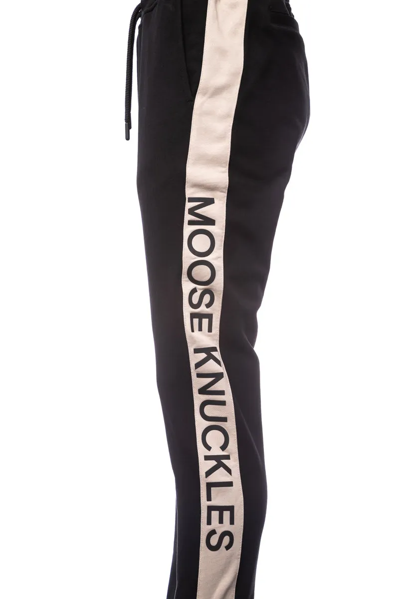 Moose Knuckles The Wabasso Jogger Sweat Pant in Black