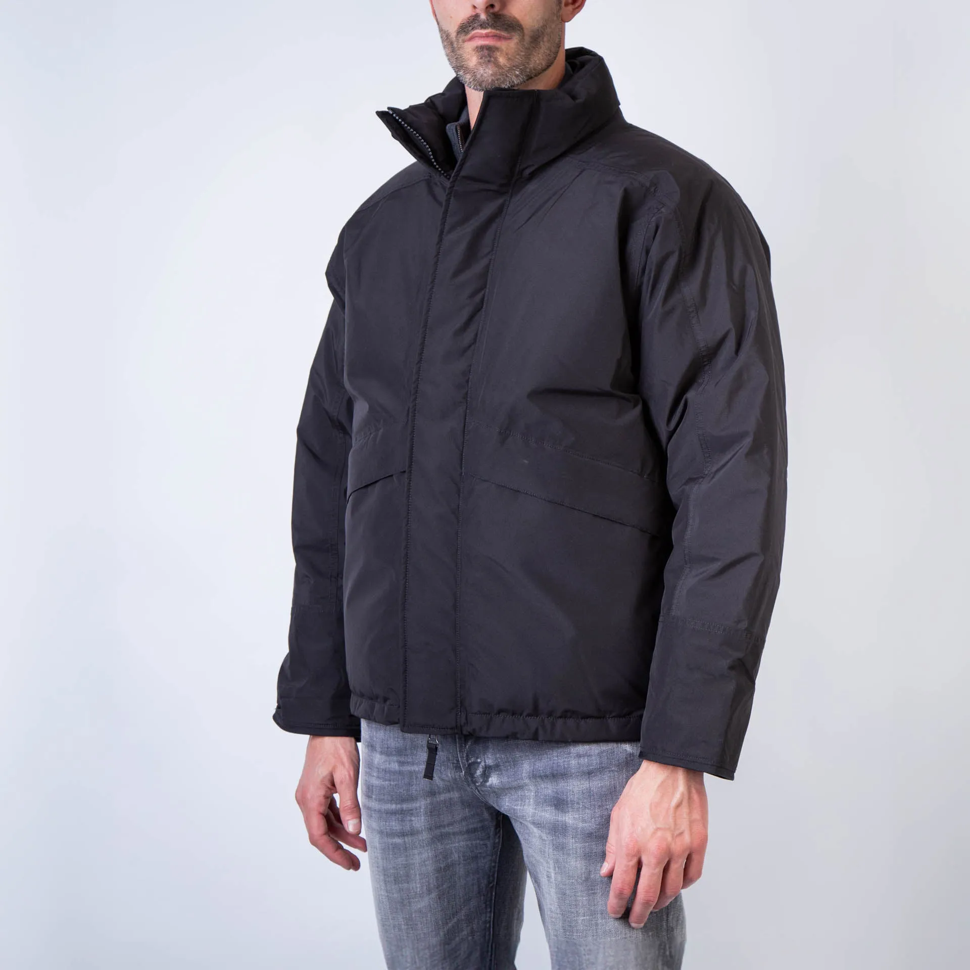 NANAMICA DOWN JACKET SUAF354E BLACK