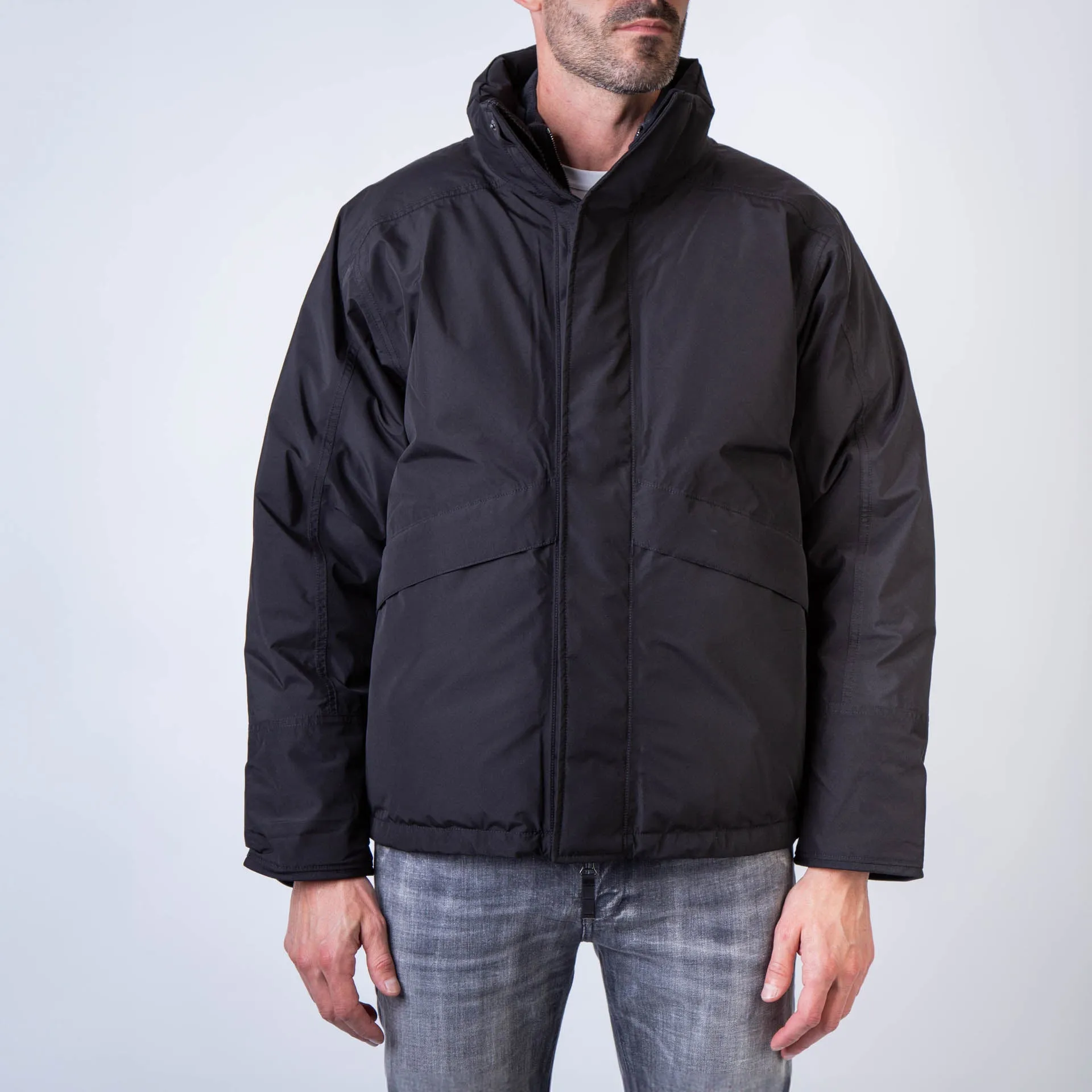 NANAMICA DOWN JACKET SUAF354E BLACK