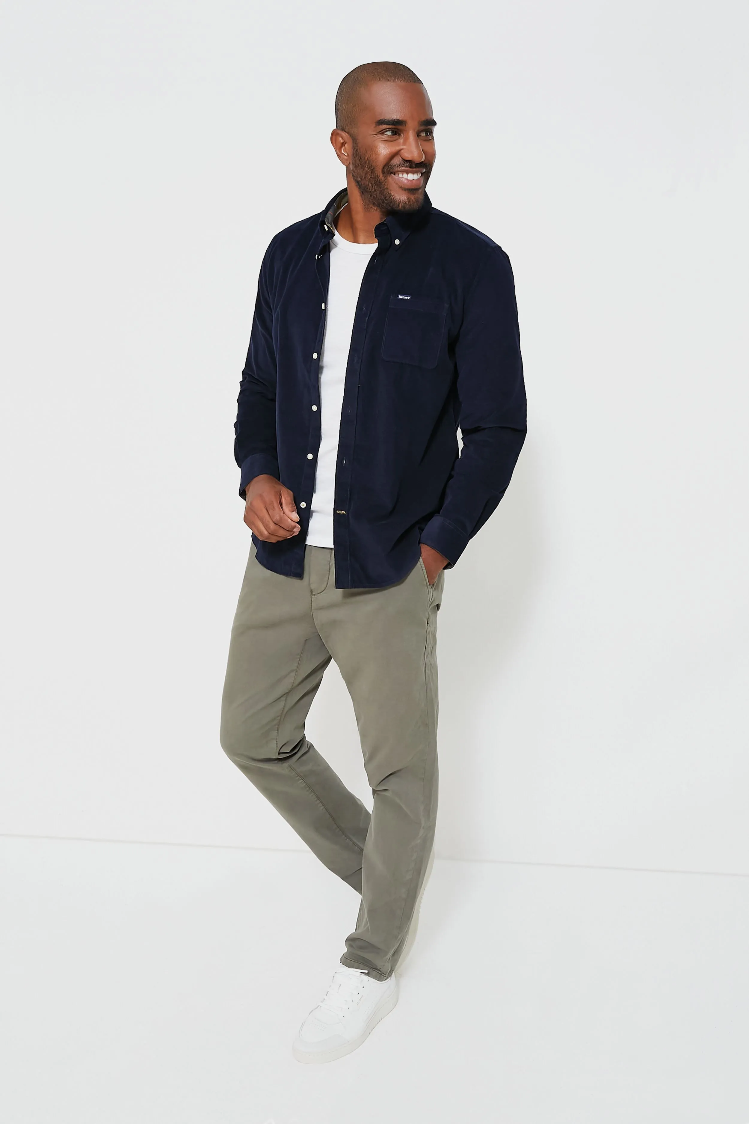 Navy Ramsey Tailored Shirt