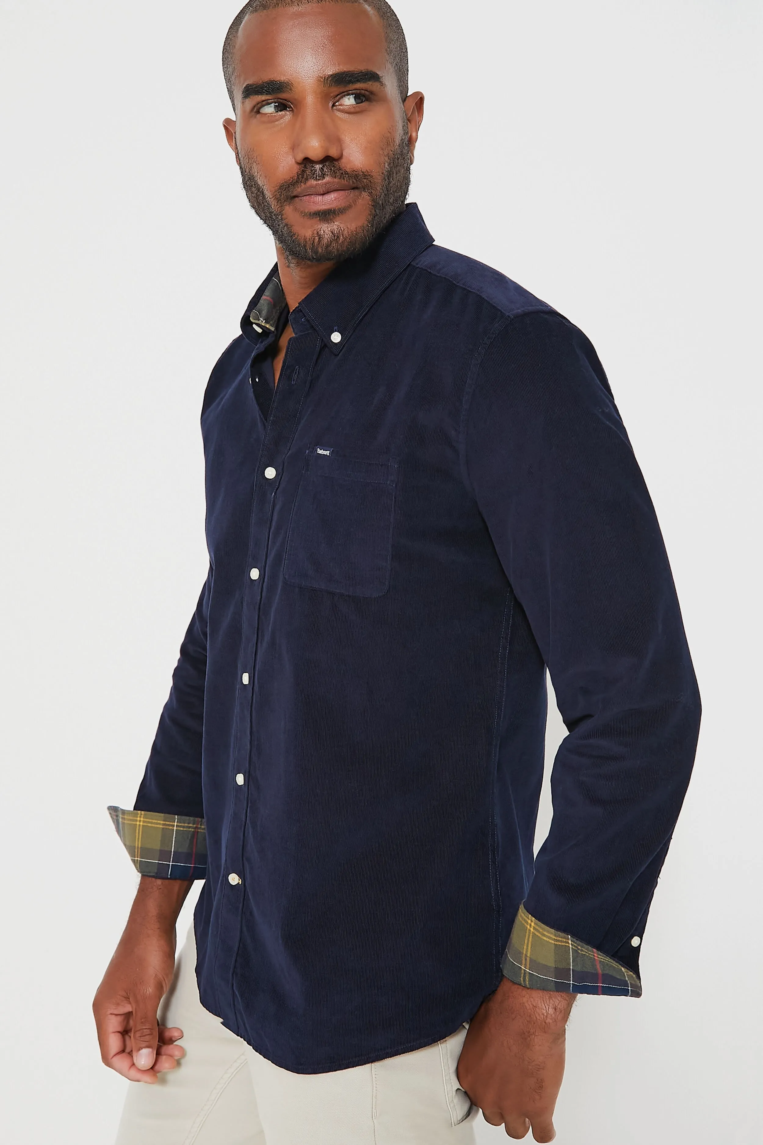 Navy Ramsey Tailored Shirt