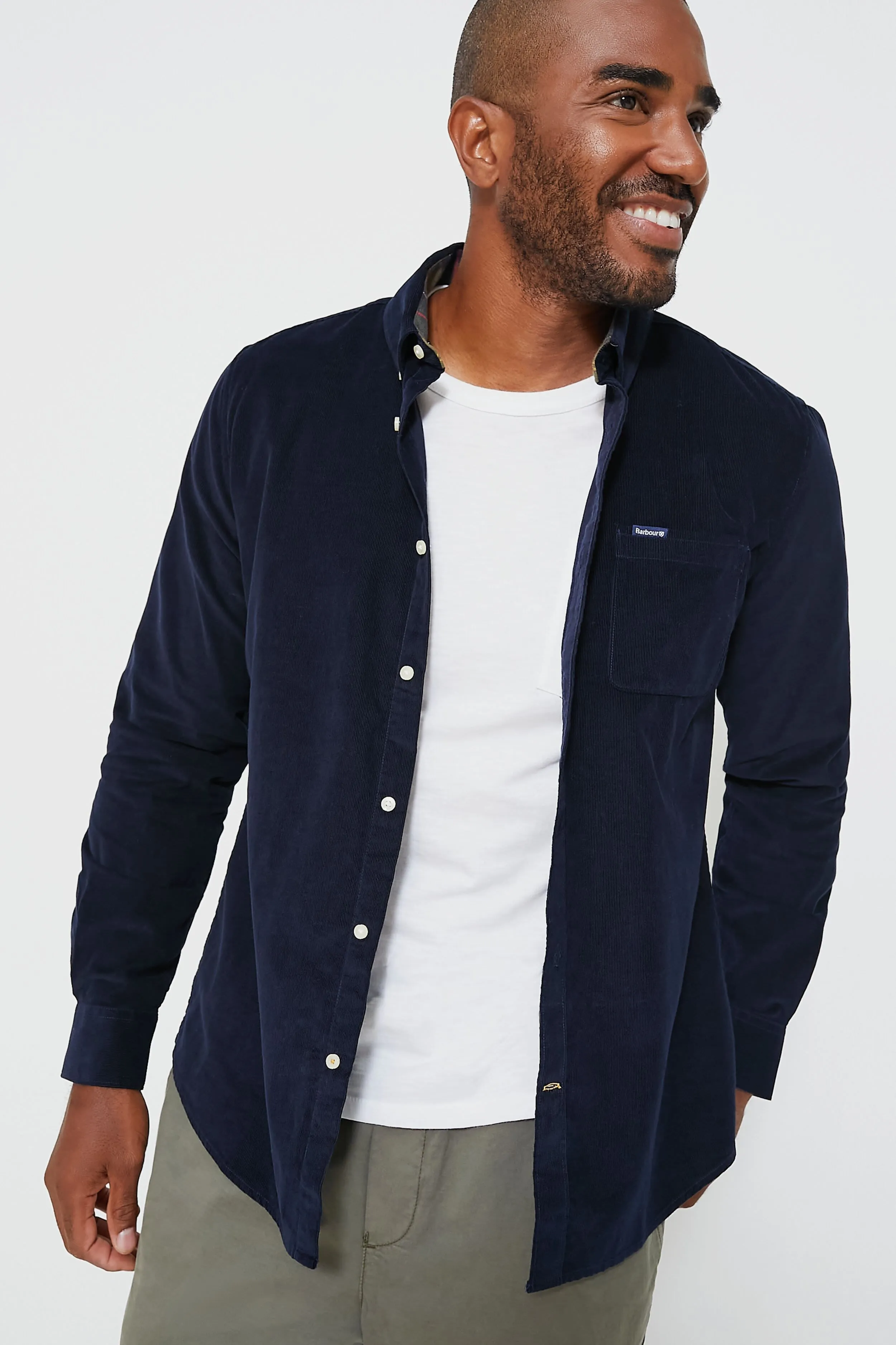 Navy Ramsey Tailored Shirt