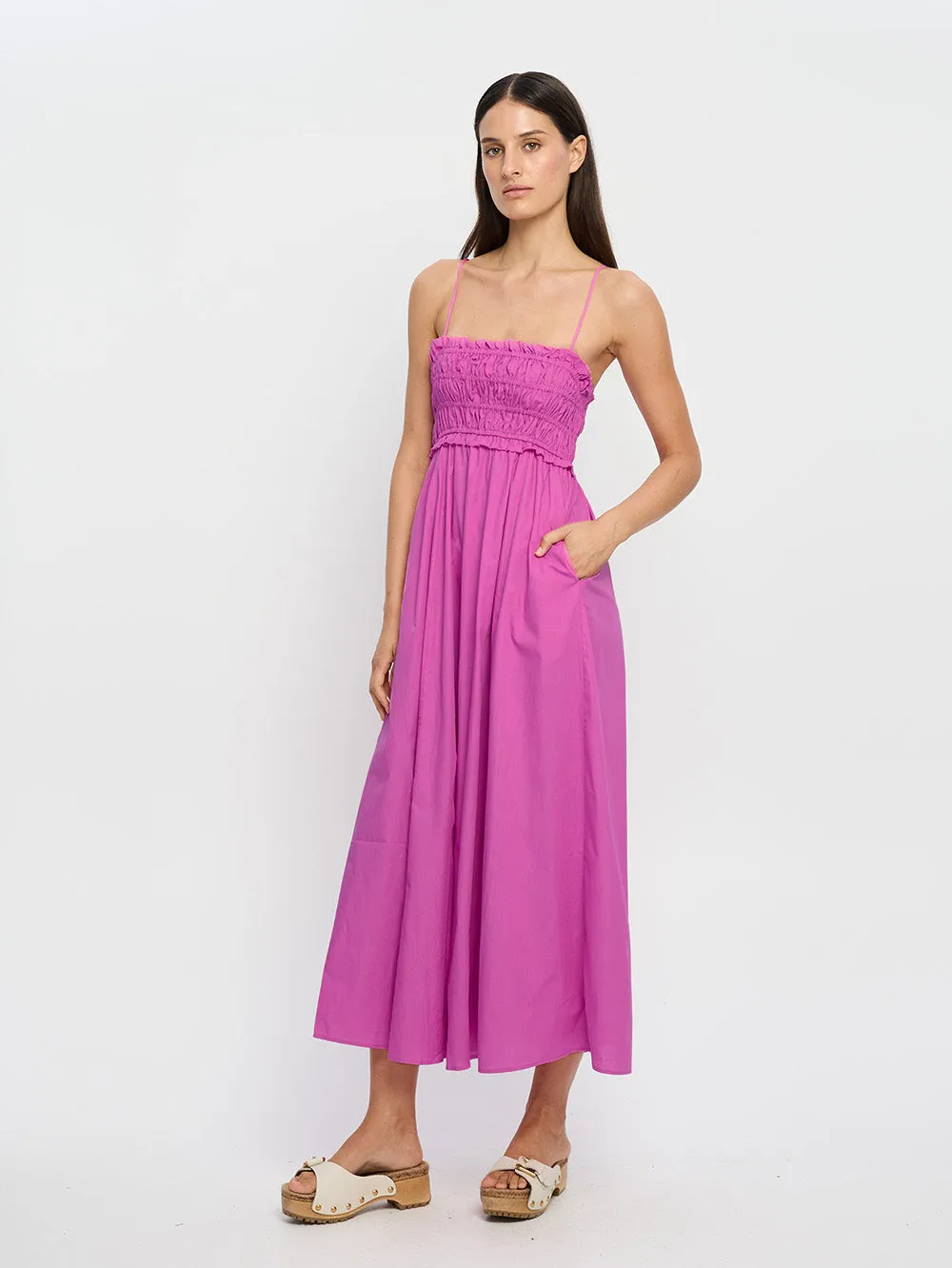 Oasis Maxi Dress - Magenta