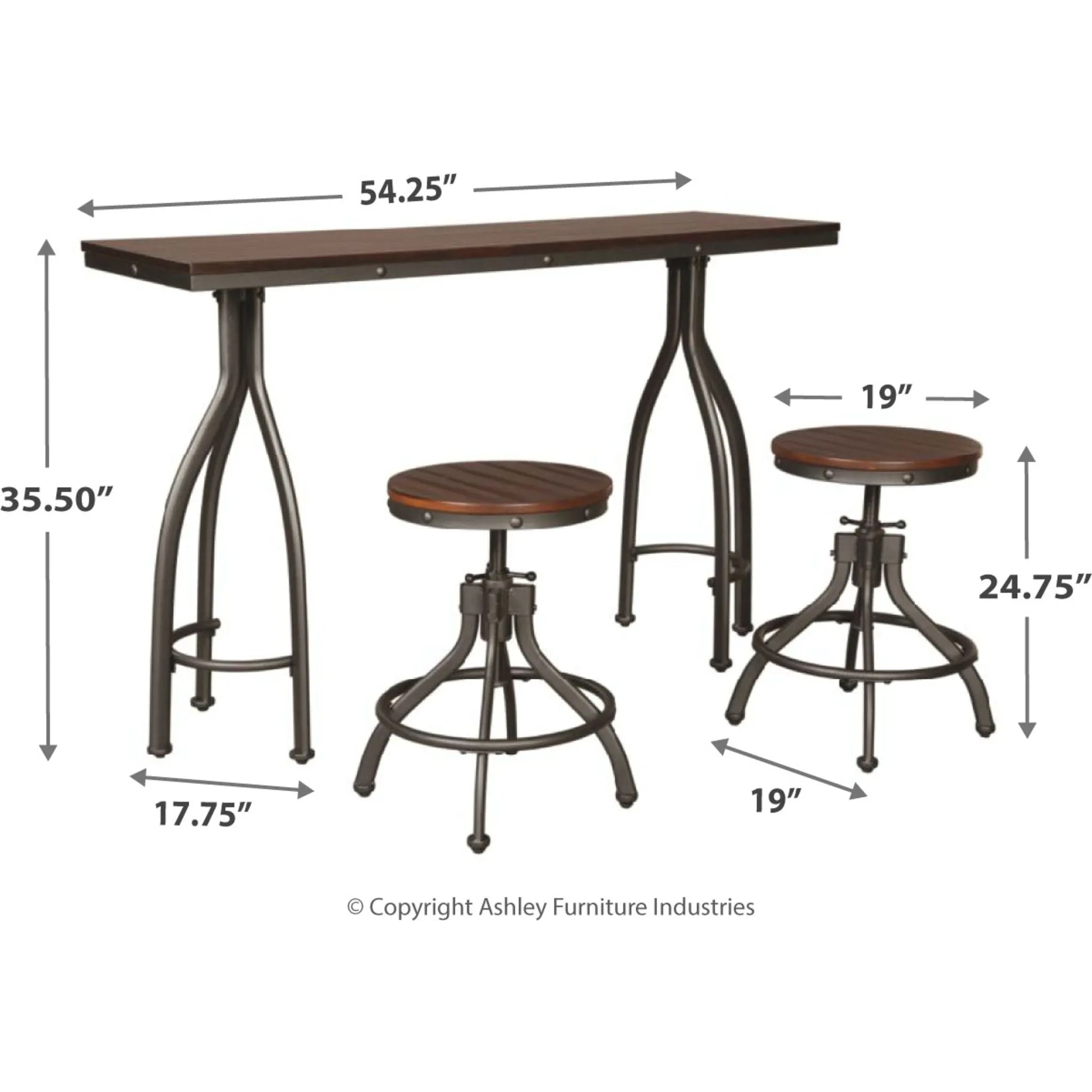 Odium Counter Dining Set