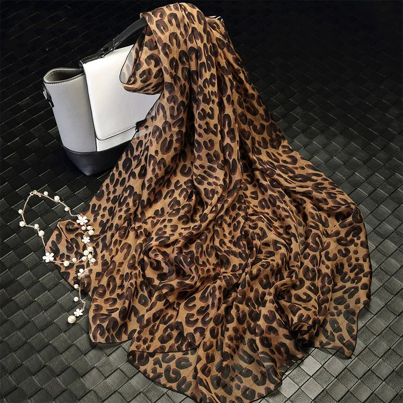 Oversized Silk Scarf for Women