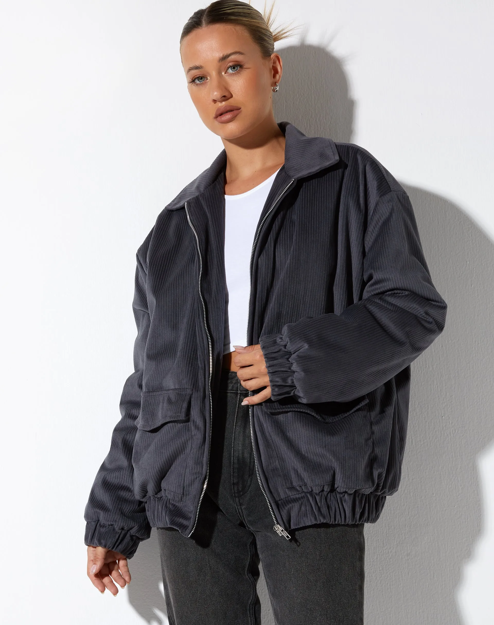 Ozora Jacket in Dark Grey