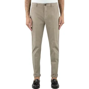 Pantalone DEPARTMENT 5 Prince in Cotone Stretch Sabbia