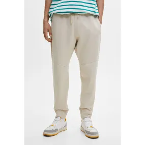 PB Beige Pique Joggers with Zip Pockets