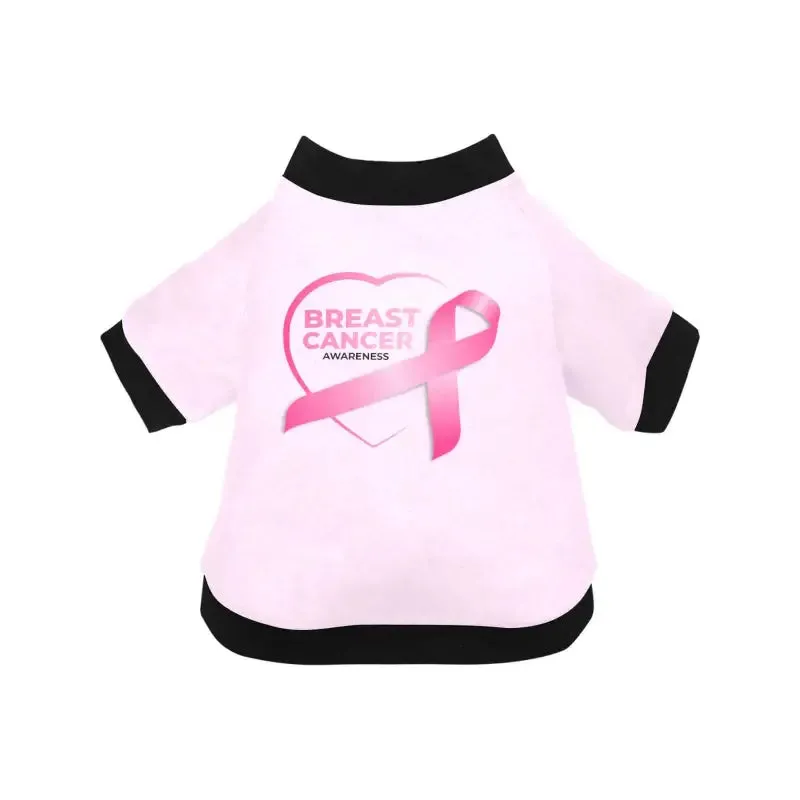 Pink Breast Cancer Awareness Shirt for Dogs