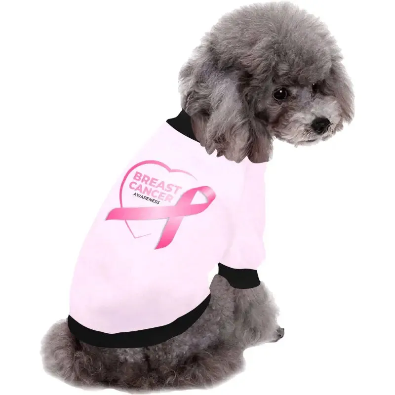 Pink Breast Cancer Awareness Shirt for Dogs