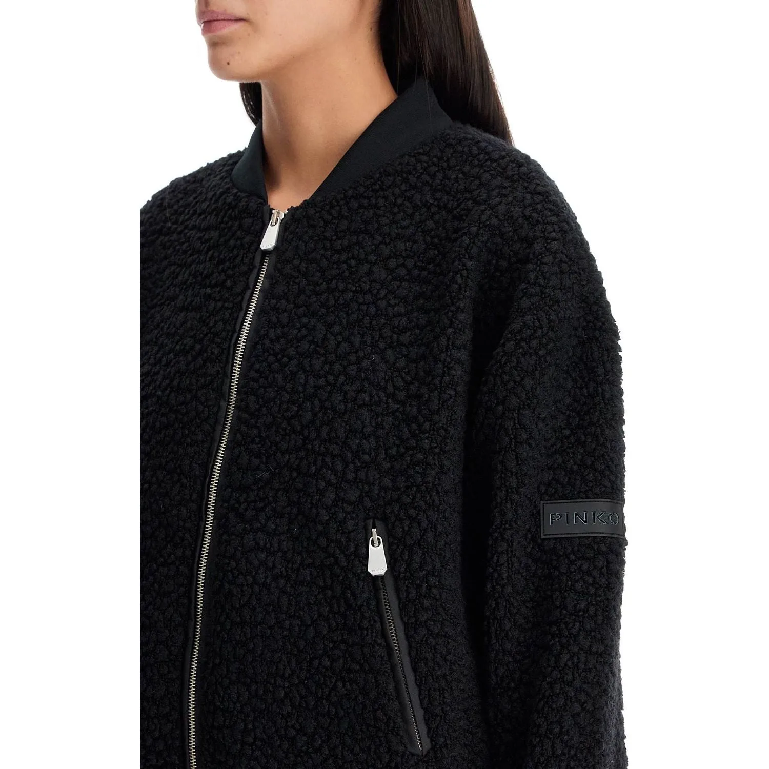 Pinko teddy bomber jacket for