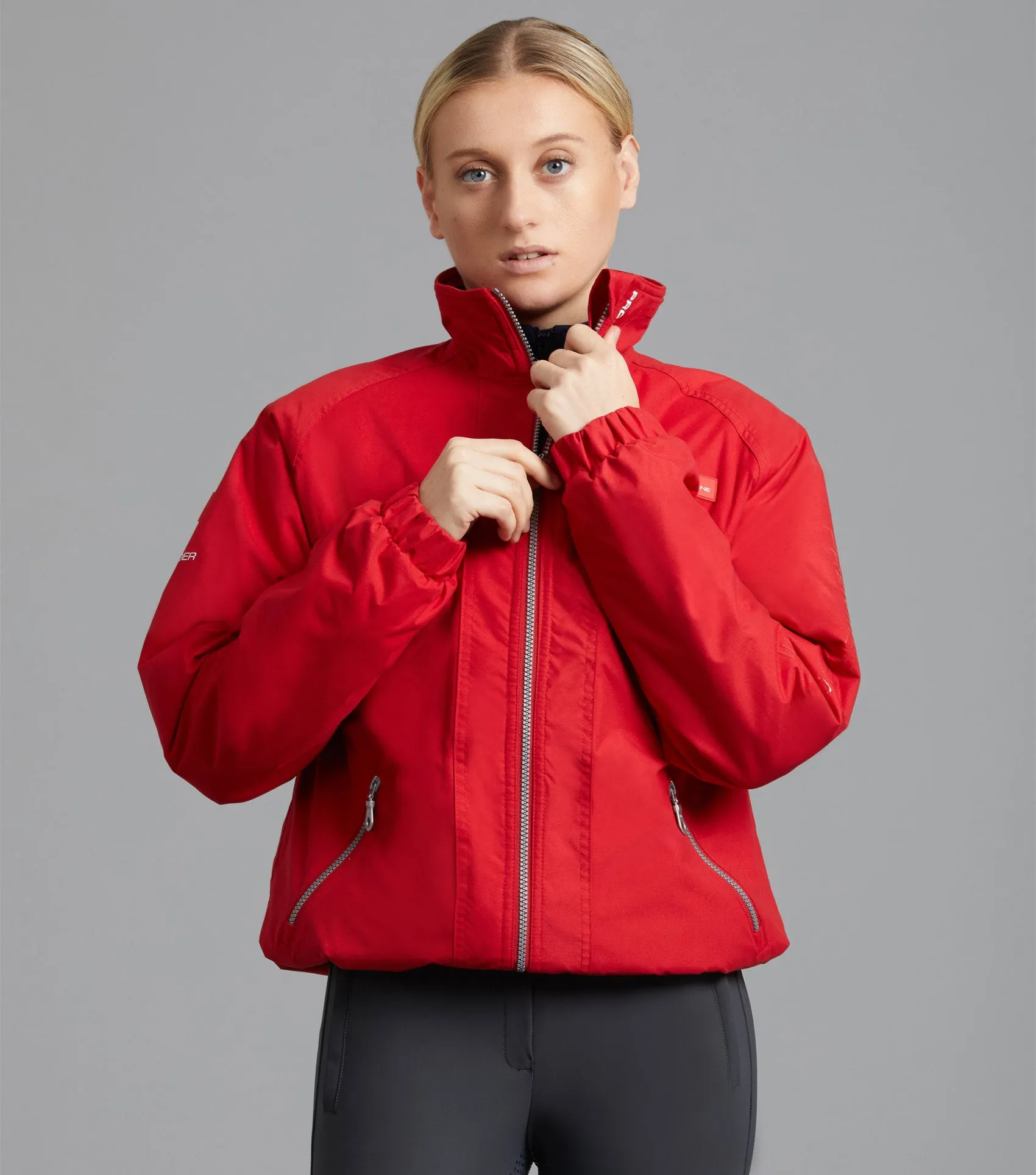 Pro Rider Unisex Waterproof Riding Jacket Red